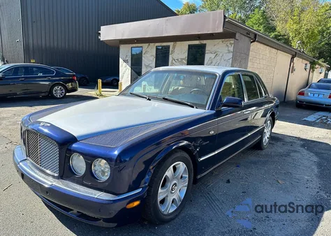 2008 Bentley Arnage R z USA, uszkodzony, nr VIN SCBLC47J48CX12700